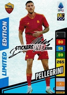 Sticker Lorenzo Pellegrini - Calciatori 2023-2024. Adrenalyn XL
 n. LE-LOP - Panini