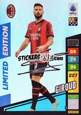 Sticker Olivier Giroud - Calciatori 2023-2024. Adrenalyn XL
 n. LE-OLG - Panini