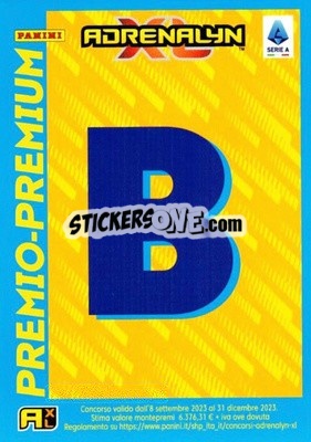 Sticker Premio-Premium B - Calciatori 2023-2024. Adrenalyn XL
 n. B - Panini