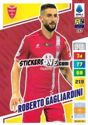 Cromo Roberto Gagliardini - Calciatori 2023-2024. Adrenalyn XL
 - Panini