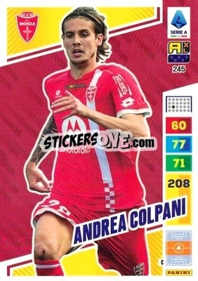 Sticker Andrea Colpani - Calciatori 2023-2024. Adrenalyn XL
 - Panini