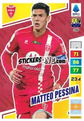 Sticker Matteo Pessina - Calciatori 2023-2024. Adrenalyn XL
 n. 246 - Panini