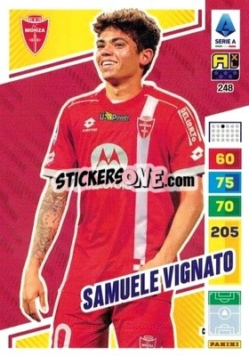 Sticker Samuele Vignato - Calciatori 2023-2024. Adrenalyn XL
 - Panini