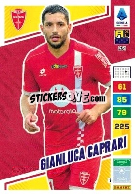 Sticker Gianluca Caprari - Calciatori 2023-2024. Adrenalyn XL
 - Panini