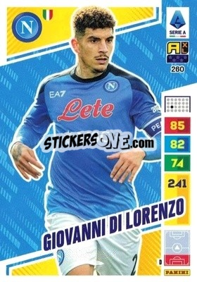 Figurina Giovanni Di Lorenzo - Calciatori 2023-2024. Adrenalyn XL
 - Panini