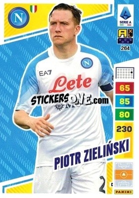 Sticker Piotr Zieliński - Calciatori 2023-2024. Adrenalyn XL
 n. 264 - Panini