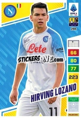 Sticker Hirving Lozano - Calciatori 2023-2024. Adrenalyn XL
 n. 266 - Panini