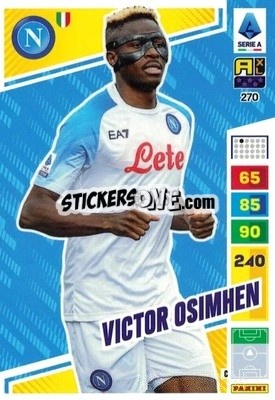 Sticker Victor Osimhen - Calciatori 2023-2024. Adrenalyn XL
 n. 270 - Panini