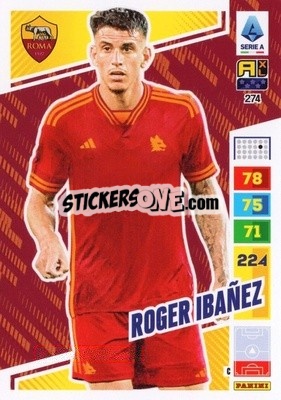 Sticker Roger Ibañez - Calciatori 2023-2024. Adrenalyn XL
 n. 274 - Panini