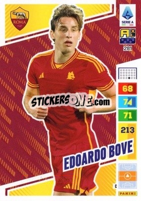 Figurina Edoardo Bove - Calciatori 2023-2024. Adrenalyn XL
 - Panini