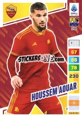 Sticker Houssem Aouar - Calciatori 2023-2024. Adrenalyn XL
 - Panini