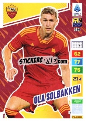 Sticker Ola Solbakken - Calciatori 2023-2024. Adrenalyn XL
 - Panini