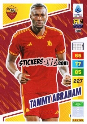 Sticker Tammy Abraham - Calciatori 2023-2024. Adrenalyn XL
 n. 288 - Panini