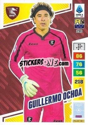 Sticker Guillermo Ochoa - Calciatori 2023-2024. Adrenalyn XL
 n. 290 - Panini