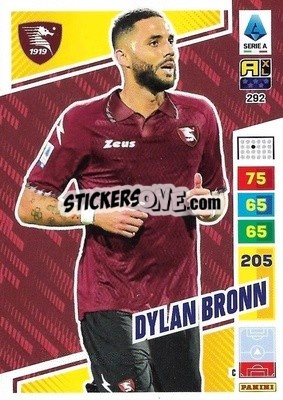 Sticker Dylan Bronn - Calciatori 2023-2024. Adrenalyn XL
 n. 292 - Panini