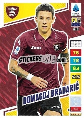Sticker Domagoj Bradarić - Calciatori 2023-2024. Adrenalyn XL
 n. 293 - Panini