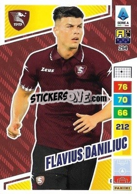 Cromo Flavius Daniliuc - Calciatori 2023-2024. Adrenalyn XL
 - Panini
