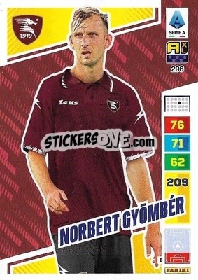 Sticker Norbert Gyömbér - Calciatori 2023-2024. Adrenalyn XL
 - Panini