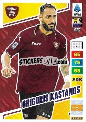 Cromo Grigoris Kastanos - Calciatori 2023-2024. Adrenalyn XL
 - Panini