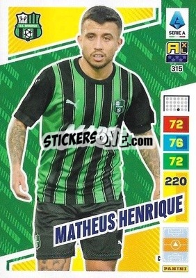Sticker Matheus Henrique - Calciatori 2023-2024. Adrenalyn XL
 - Panini