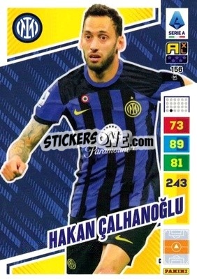 Sticker Hakan Çalhanoğlu - Calciatori 2023-2024. Adrenalyn XL
 - Panini