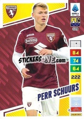 Sticker Perr Schuurs - Calciatori 2023-2024. Adrenalyn XL
 - Panini