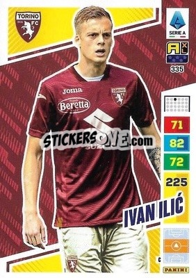 Sticker Ivan Ilić - Calciatori 2023-2024. Adrenalyn XL
 n. 335 - Panini