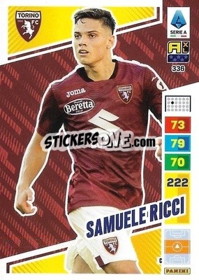 Sticker Samuele Ricci - Calciatori 2023-2024. Adrenalyn XL
 - Panini