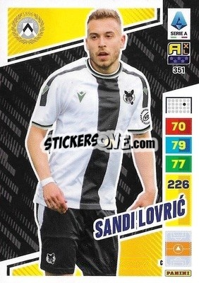 Sticker Sandi Lovrić - Calciatori 2023-2024. Adrenalyn XL
 - Panini