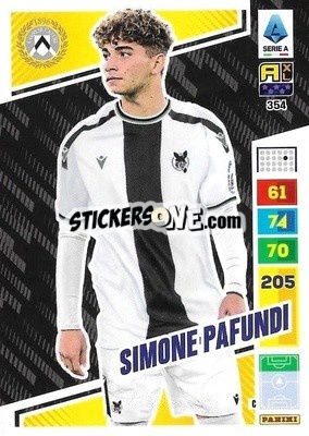 Figurina Simone Pafundi - Calciatori 2023-2024. Adrenalyn XL
 - Panini
