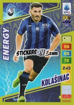 Sticker Sead Kolašinac - Calciatori 2023-2024. Adrenalyn XL
 - Panini