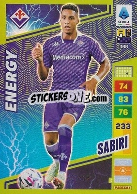 Sticker Abdelhamid Sabiri - Calciatori 2023-2024. Adrenalyn XL
 n. 366 - Panini