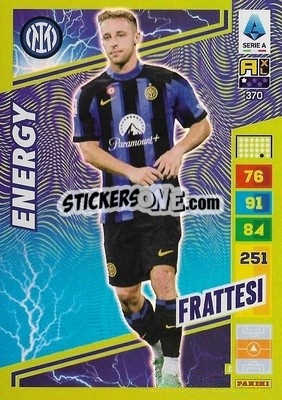 Cromo Davide Frattesi - Calciatori 2023-2024. Adrenalyn XL
 - Panini