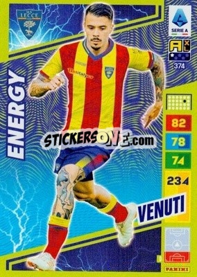 Sticker Lorenzo Venuti - Calciatori 2023-2024. Adrenalyn XL
 - Panini