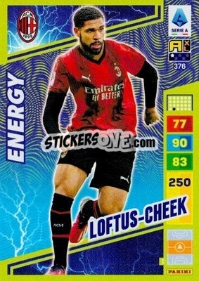 Sticker Ruben Loftus-Cheek - Calciatori 2023-2024. Adrenalyn XL
 n. 376 - Panini