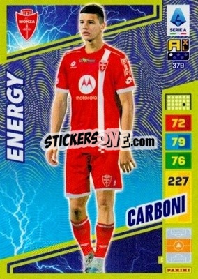 Sticker Andrea Carboni - Calciatori 2023-2024. Adrenalyn XL
 - Panini