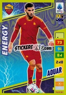 Cromo Houssem Aouar - Calciatori 2023-2024. Adrenalyn XL
 - Panini