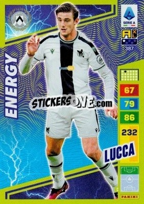 Cromo Lorenzo Lucca - Calciatori 2023-2024. Adrenalyn XL
 - Panini