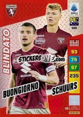 Sticker Alessandro Buongiorno / Perr Schuurs - Calciatori 2023-2024. Adrenalyn XL
 - Panini