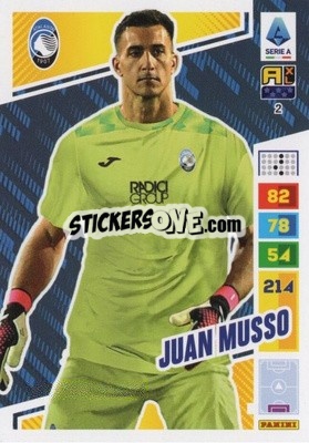 Sticker Juan Musso - Calciatori 2023-2024. Adrenalyn XL
 - Panini