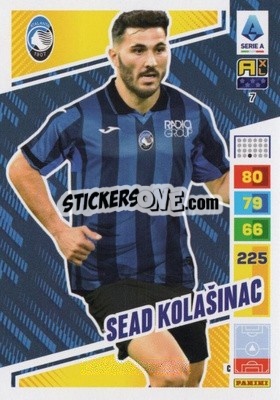 Sticker Sead Kolašinac - Calciatori 2023-2024. Adrenalyn XL
 - Panini
