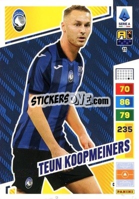 Sticker Teun Koopmeiners - Calciatori 2023-2024. Adrenalyn XL
 n. 11 - Panini