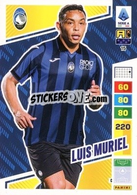 Sticker Luis Muriel - Calciatori 2023-2024. Adrenalyn XL
 n. 15 - Panini