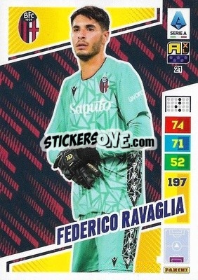 Figurina Federico Ravaglia - Calciatori 2023-2024. Adrenalyn XL
 - Panini