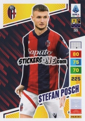 Sticker Stefan Posch - Calciatori 2023-2024. Adrenalyn XL
 - Panini