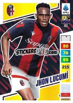 Figurina Jhon Lucumí - Calciatori 2023-2024. Adrenalyn XL
 - Panini