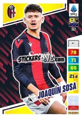 Cromo Joaquín Sosa - Calciatori 2023-2024. Adrenalyn XL
 - Panini