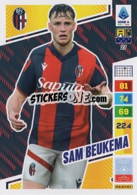 Sticker Sam Beukema - Calciatori 2023-2024. Adrenalyn XL
 - Panini