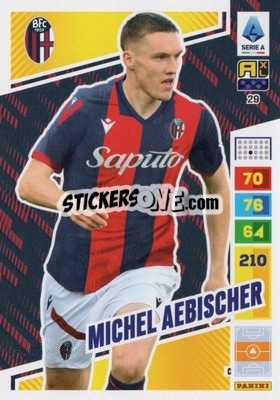 Sticker Michel Aebischer - Calciatori 2023-2024. Adrenalyn XL
 - Panini