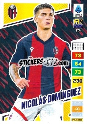 Sticker Nicolás Domínguez - Calciatori 2023-2024. Adrenalyn XL
 - Panini